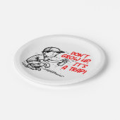 Assiettes En Carton It's a trap (Angle)