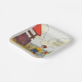 Assiettes En Carton Jack et Jill montèrent la colline Nursery Rhyme (Angulaire)