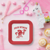 Assiettes En Carton Jacksonville State University JAX State Gamecocks (Fête)