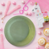 Assiettes En Carton Jadéite verte (Fête)