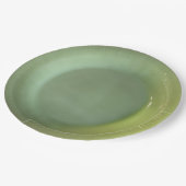 Assiettes En Carton Jadéite verte (Angle)