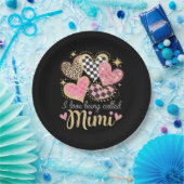 Assiettes En Carton J'adore être appelé Mimi Grand-mère Fête des mères (Fête)