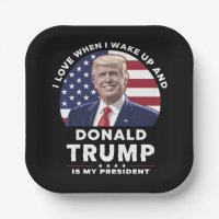 J'adore quand je me réveille et que Donald Trump e