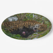 Assiettes En Carton Jaguars In Love (Angle)