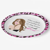 Assiettes En Carton "J'ai plusieurs personnalités, mais ça va..." (Angle)