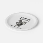 Assiettes En Carton J'ai un Poo de Déjà entendu ça avant la grenouille (Angle)