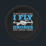 Assiettes En Carton J'Ai Volé Des Drones<br><div class="desc">J'Ai Volé Des Drones</div>