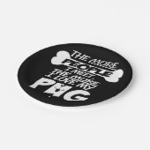 Assiettes En Carton J'Aime Mes Plaques De Papier Carlin (Angle)