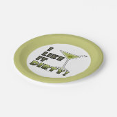 Assiettes En Carton J'AIME QUE ÇA SOIT SALE ! Humour à cocktails Dirty (Angle)