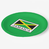 Assiettes En Carton Jamaïque (Angle)