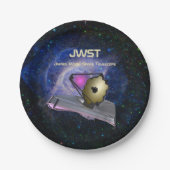 Assiettes En Carton James Webb Télescope spatial JWST (Devant)