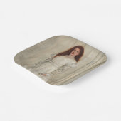 Assiettes En Carton James Whistler - Symphonie en blanc no 1 (Angulaire)