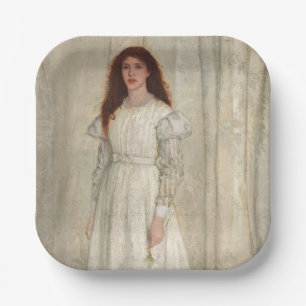 Assiettes En Carton James Whistler - Symphonie en blanc no 1