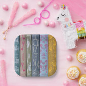 Assiettes En Carton Jane Austen romans Napkins (Fête)