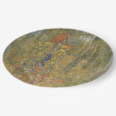 Assiettes En Carton Jardin agricole avec Crucifix (par Gustav Klimt) (Angle)