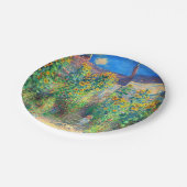 Assiettes En Carton Jardin aux fleurs de Monet (Angle)