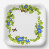 Assiettes En Carton Jardin de mouche à beurre (Recto)