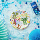 Assiettes En Carton Jardin d'été (Fête)