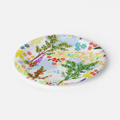 Assiettes En Carton Jardin d'été (Angle)