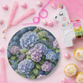 Assiettes En Carton Jardin d'été Hydrangea (Fête)