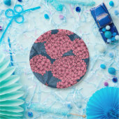 Assiettes En Carton Jardin d'Hydrangea (Fête)