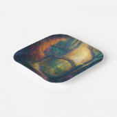 Assiettes En Carton Jardin forestier enchanté | (Angulaire)