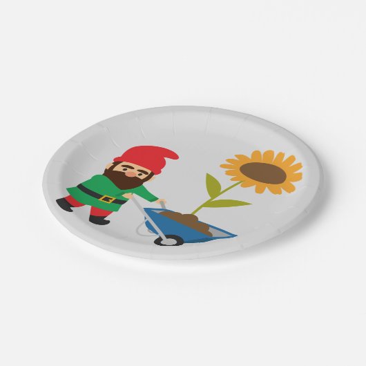 Assiettes En Carton Jardin mignon devient amusant (Angle)