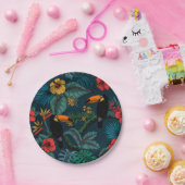 Assiettes En Carton Jardin toucan 2 (Fête)