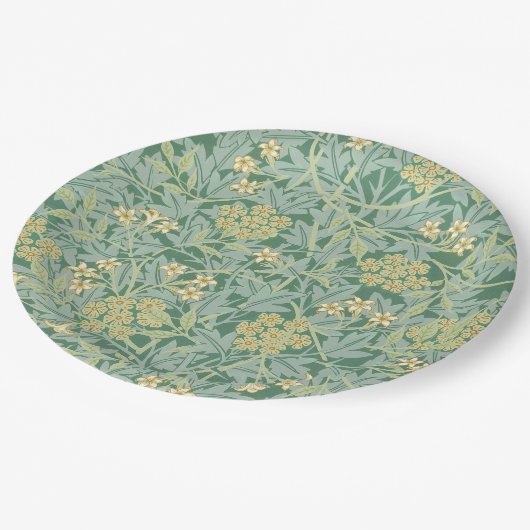 Assiettes En Carton Jasmine par William Morris (Angle)