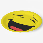 ASSIETTES EN CARTON JAUNE (Angle)