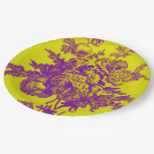 ASSIETTES EN CARTON JAUNE C (Angle)