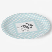 Assiettes En Carton Je fais du barbecue (Angle)