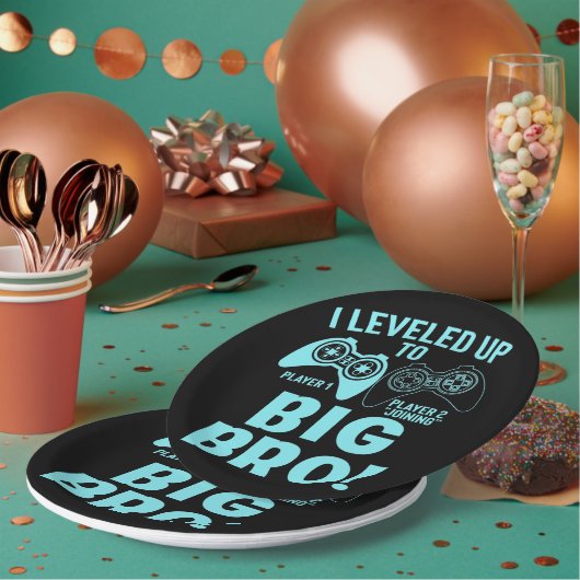 Assiettes En Carton Je Me Suis Rendu À Big Bro (Multi)