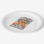 Assiettes En Carton Je n'aime pas les matins, les matins ou les gens (Angle)