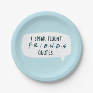 Assiettes En Carton Je parle des devis Fluent FRIENDS™
