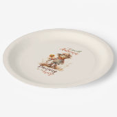 Assiettes En Carton Je Sens L'Automne (Angle)