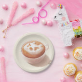 Assiettes En Carton Je suis en train de foaming With Feeling - Coffee (Fête)