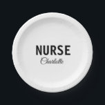 Assiettes En Carton Je suis infirmière médecin expert ajouter votre no<br><div class="desc">Profession modèles simples pour votre profession</div>