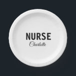 Assiettes En Carton Je suis infirmière médecin expert ajouter votre no<br><div class="desc">Profession modèles simples pour votre profession</div>