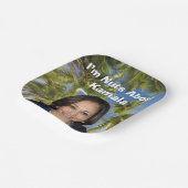 Assiettes En Carton Je suis nu à propos de Kamala (Angulaire)