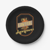 Assiettes En Carton Je Suis Un Avocat (Devant)