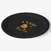 Assiettes En Carton Je Yam Ce Que J'Ai Yam Potatoueur Ou Danseur (Angle)