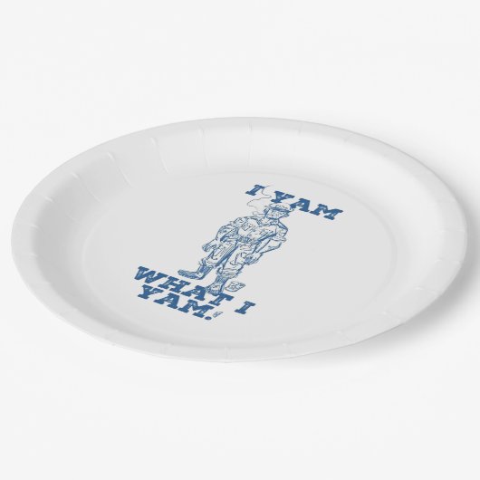 Assiettes En Carton Je Yam Ce Que Je Yam. Conception de croquis (Angle)