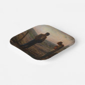 Assiettes En Carton Jean-François Millet - L'Angelus (Angulaire)