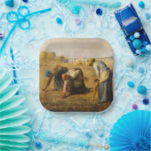 Assiettes En Carton Jean-François Millet - Les Gleaners (Fête)