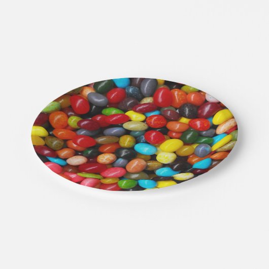 Assiettes En Carton Jelly Beans (Angle)