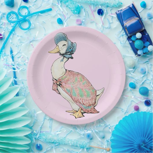Assiettes En Carton Jemima Puddle Duck (Fête)