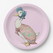 Assiettes En Carton Jemima Puddle Duck (Devant)