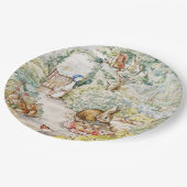 Assiettes En Carton Jemima Puddle Duck dans le jardin de M. Mc Gregor (Angle)