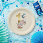 Assiettes En Carton Jemima Puddle Duck Premier anniversaire (Fête)